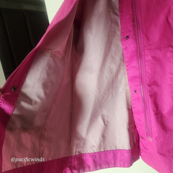 MONDETTA PERFORMANCE GEAR HOT PINK RAIN COAT XS - Picture 14 of 14